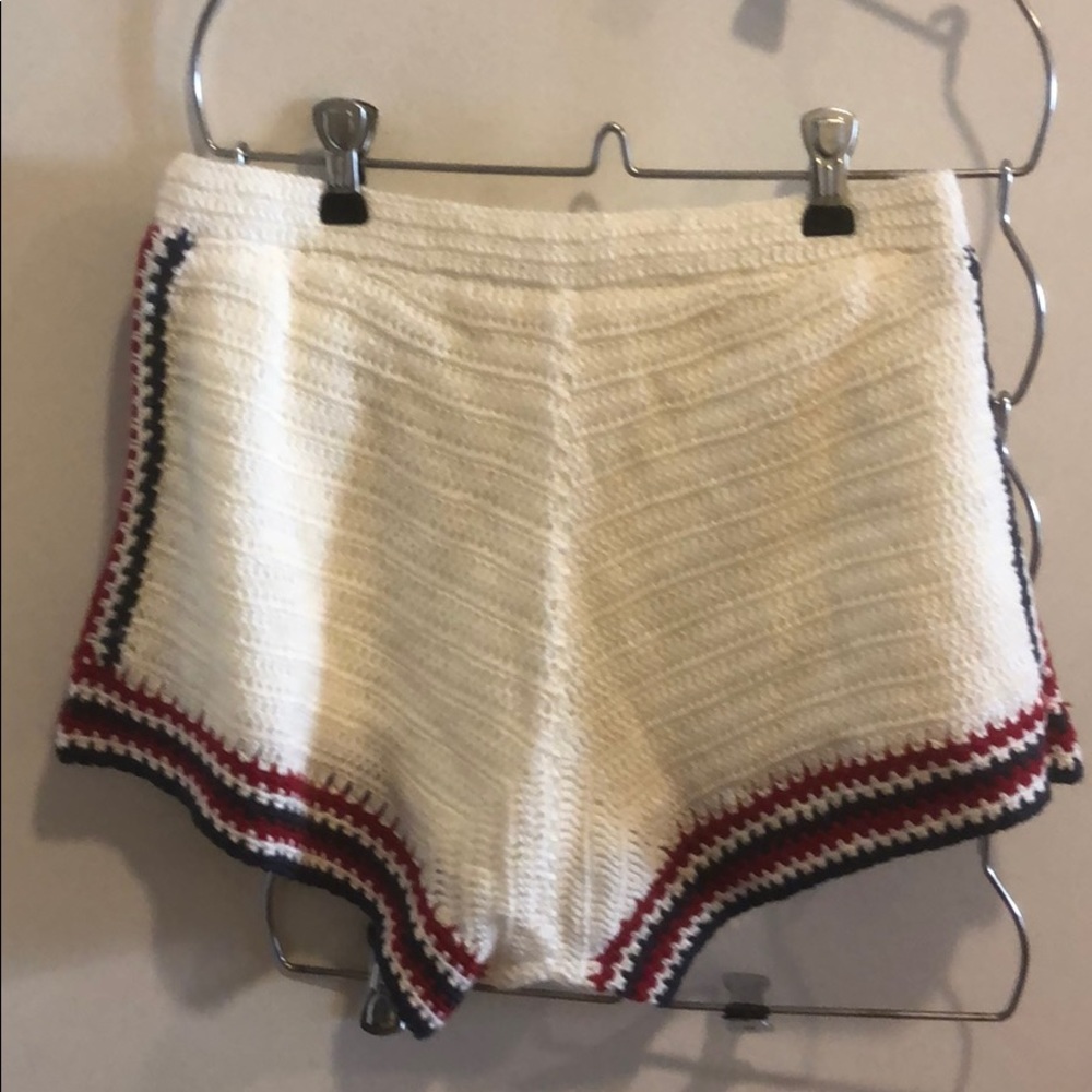 High waisted knitted short